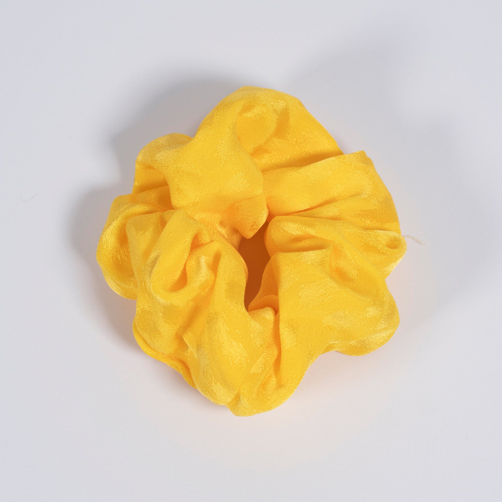 Scrunchie giallo leo