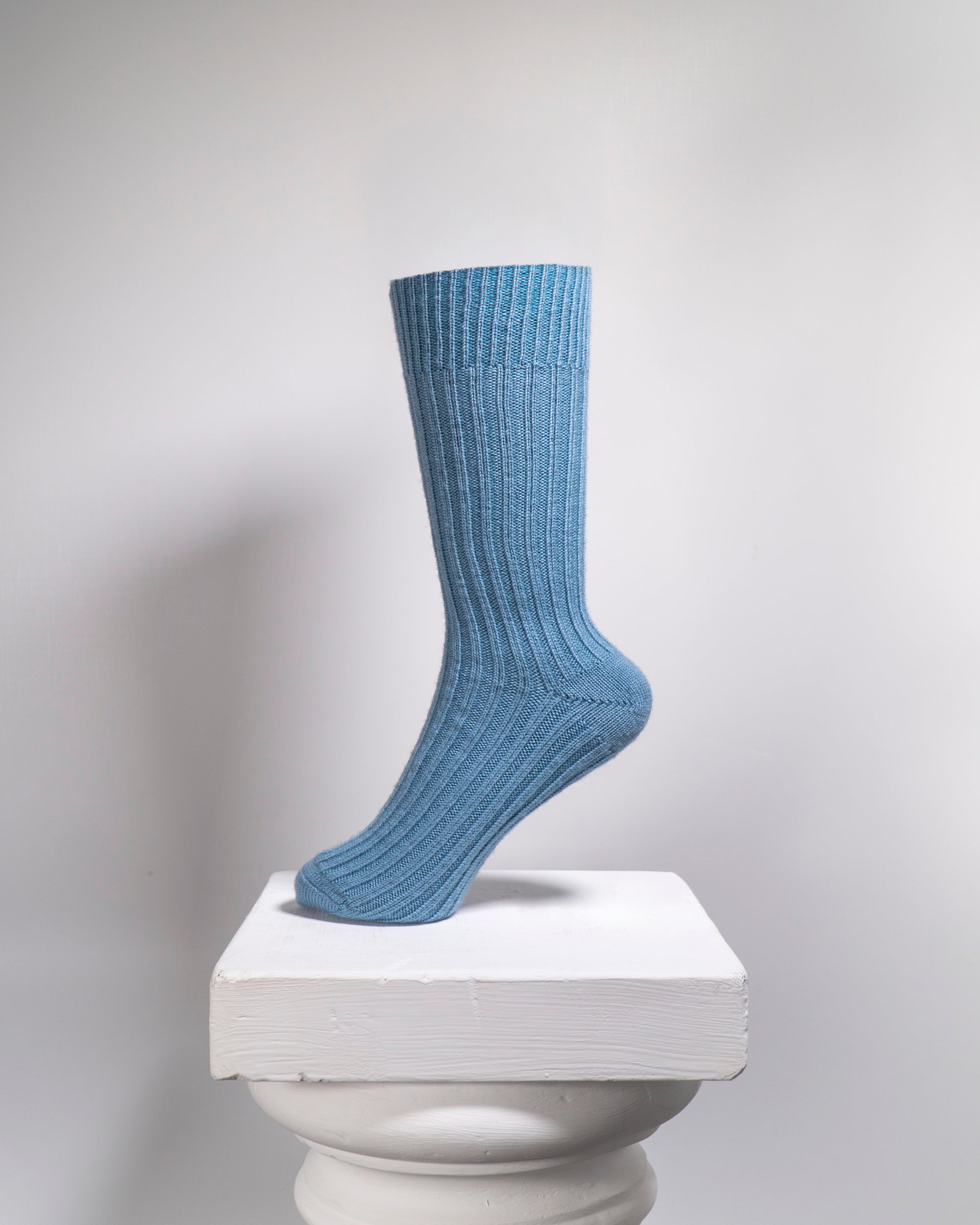 Calze Virginia in Cashwool Turchese