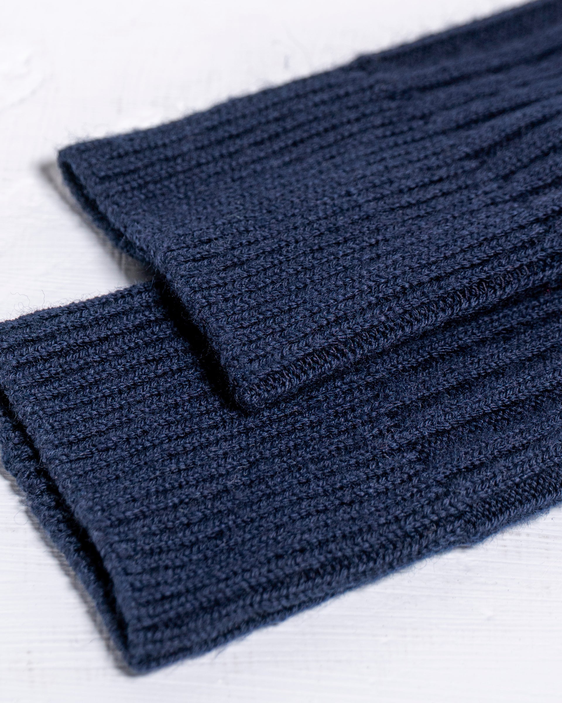 Calze Virginia in Cashwool Blu Navy