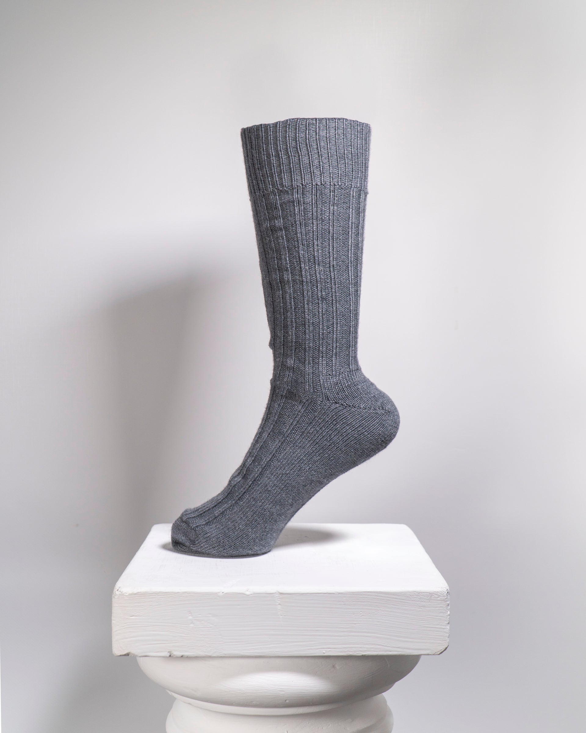 Calze Virginia in Cashwool Grigio