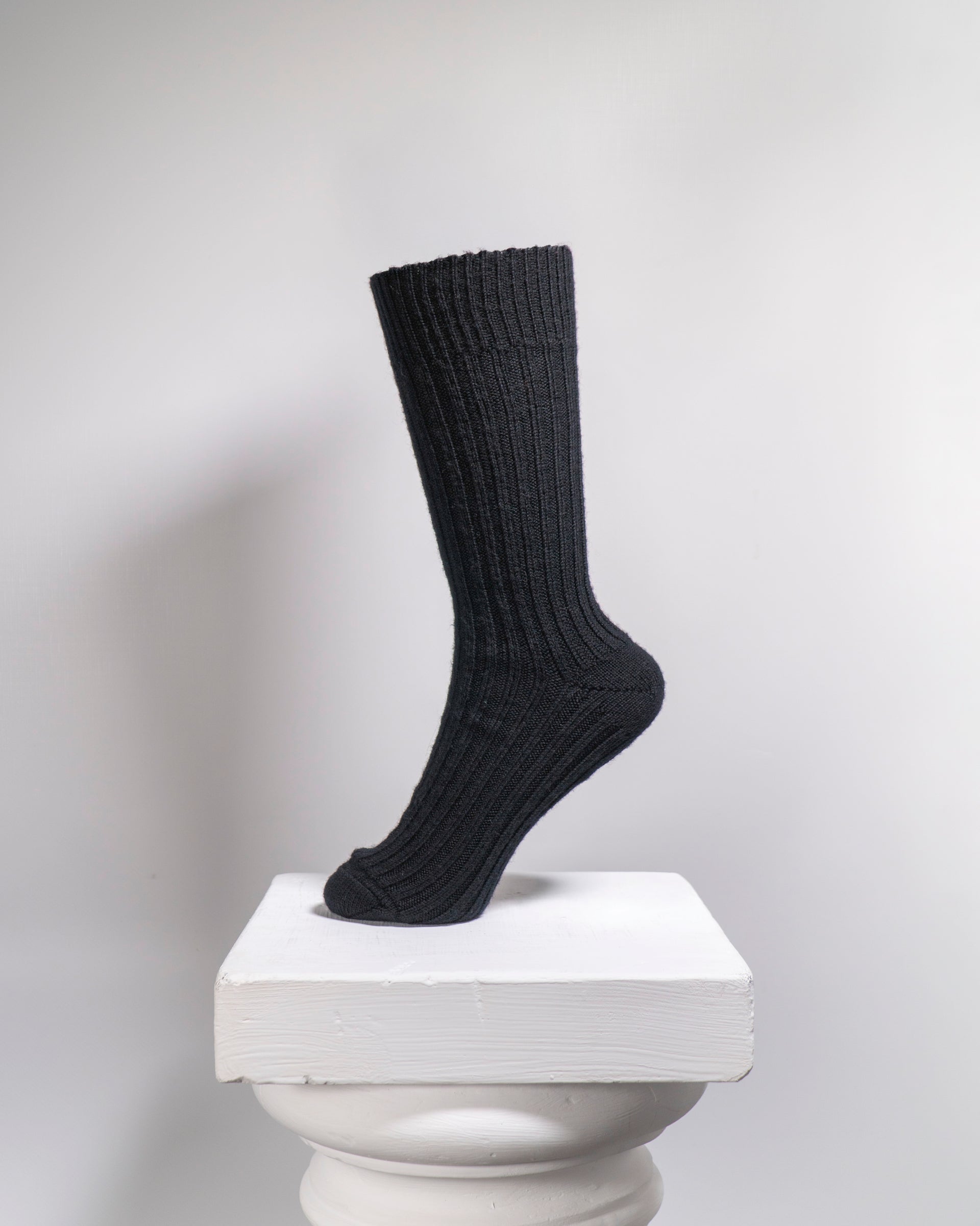 Calze Virginia in Cashwool Nero