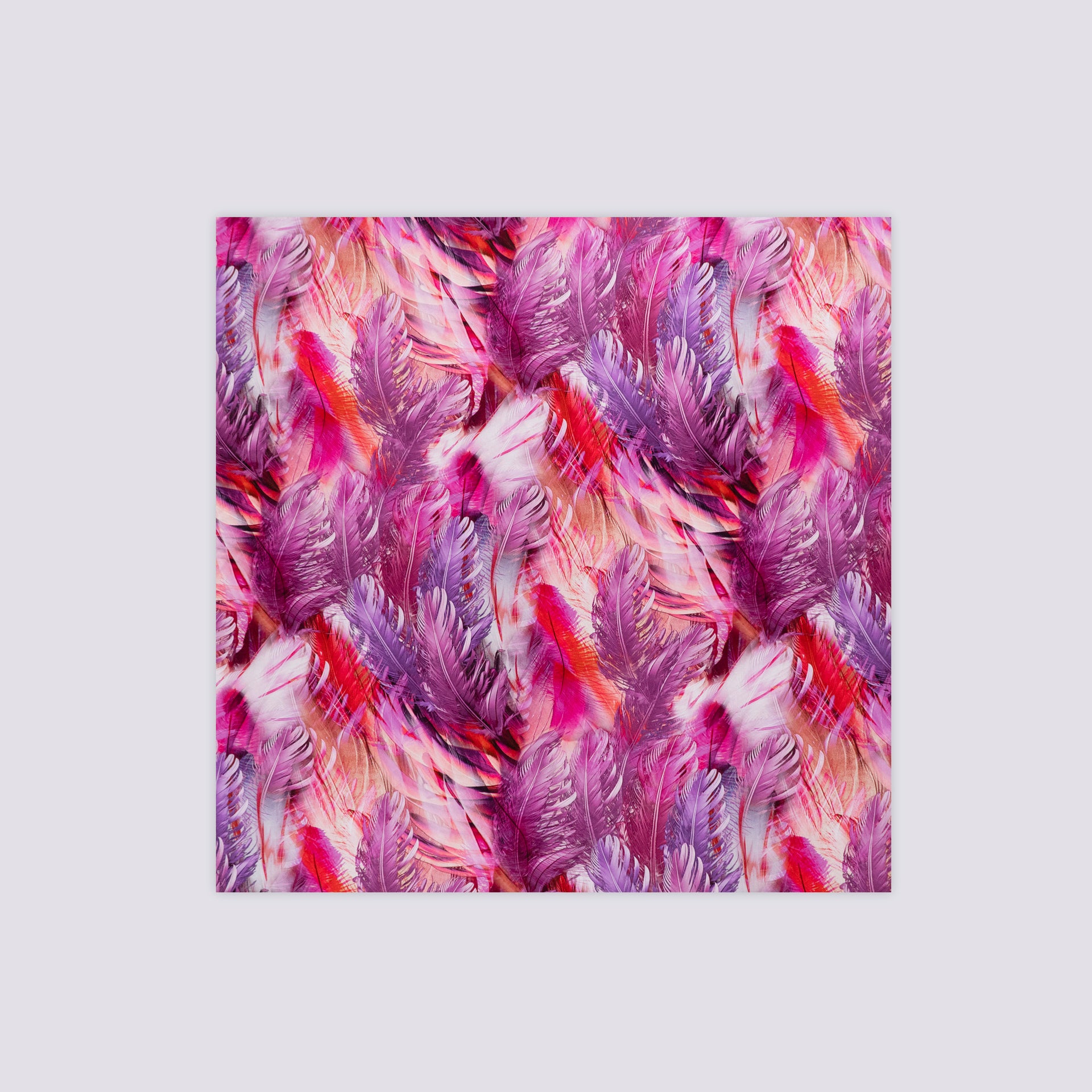 Foulard piume
